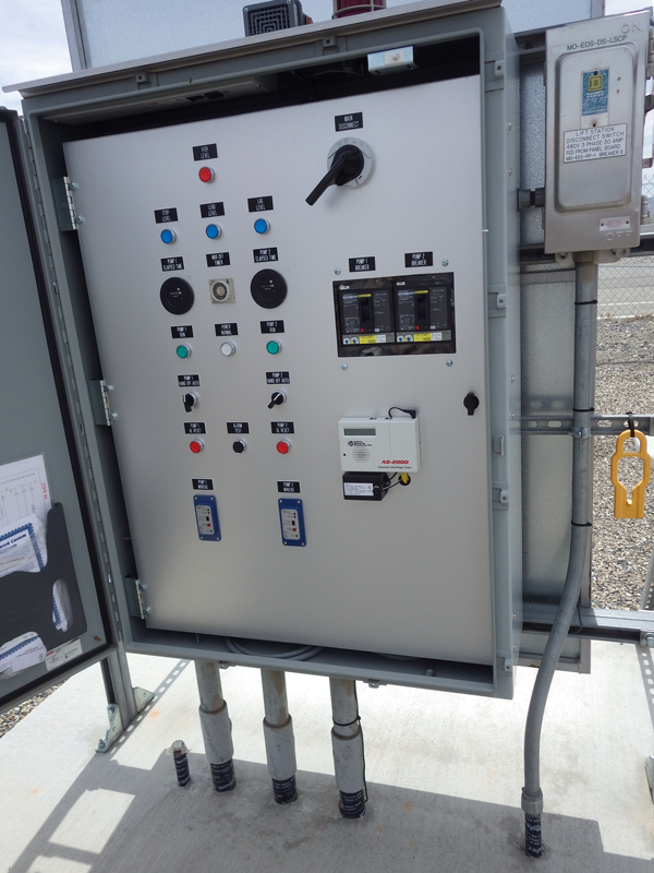 pump post control panel