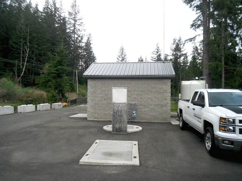 Wastewater LIft Station with Integrated Control Building