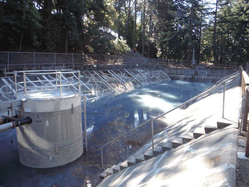 backwash-settling-pond-lift-station Pumping Station for Water Treatment