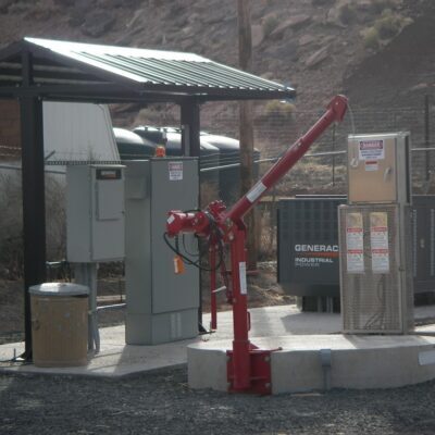 Above Grade View of Complete Pump System