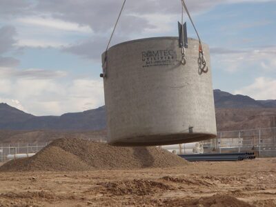 OLYMPUS DIGITAL CAMERA Stormwater Runoff Pump Station Installation