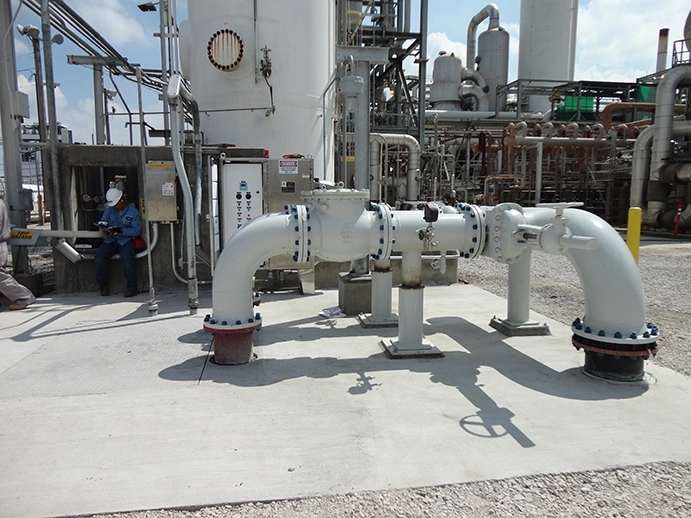 dow-chemical-pump-station Industrial Pumping Station Exterior