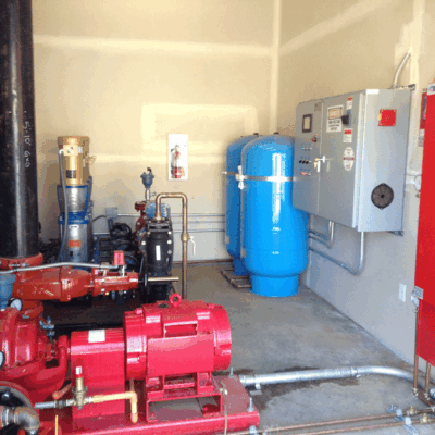 pic2-installed-river-ridge-booster-pump-skid Skid Mounted Booster Pump Station In Control Building