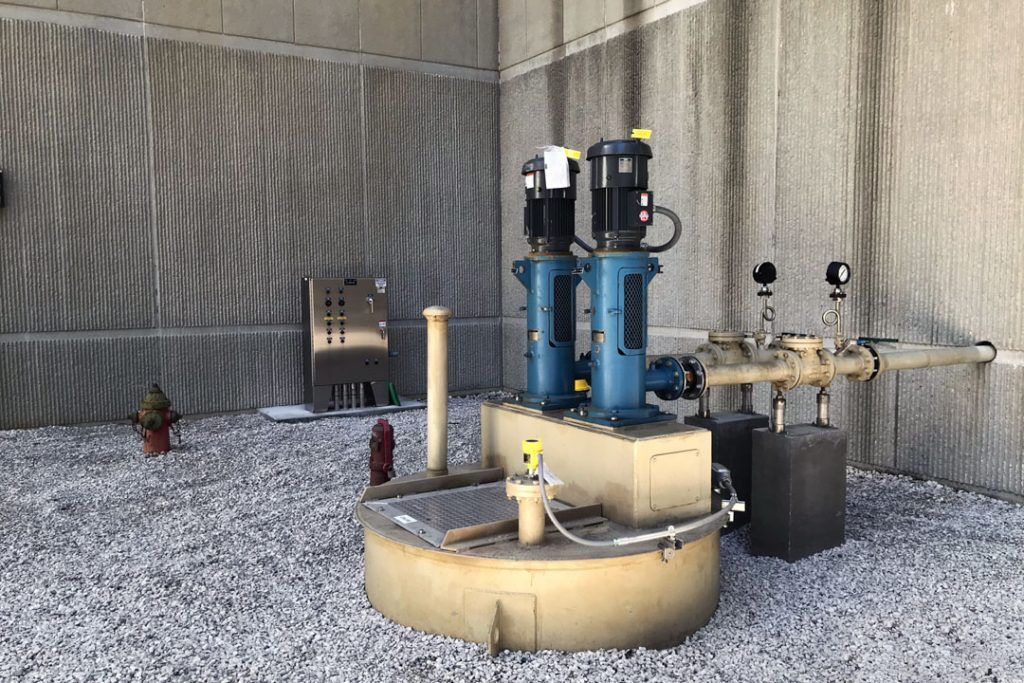 hrsg-recovery-pump-station-with-stainless-steel-tank