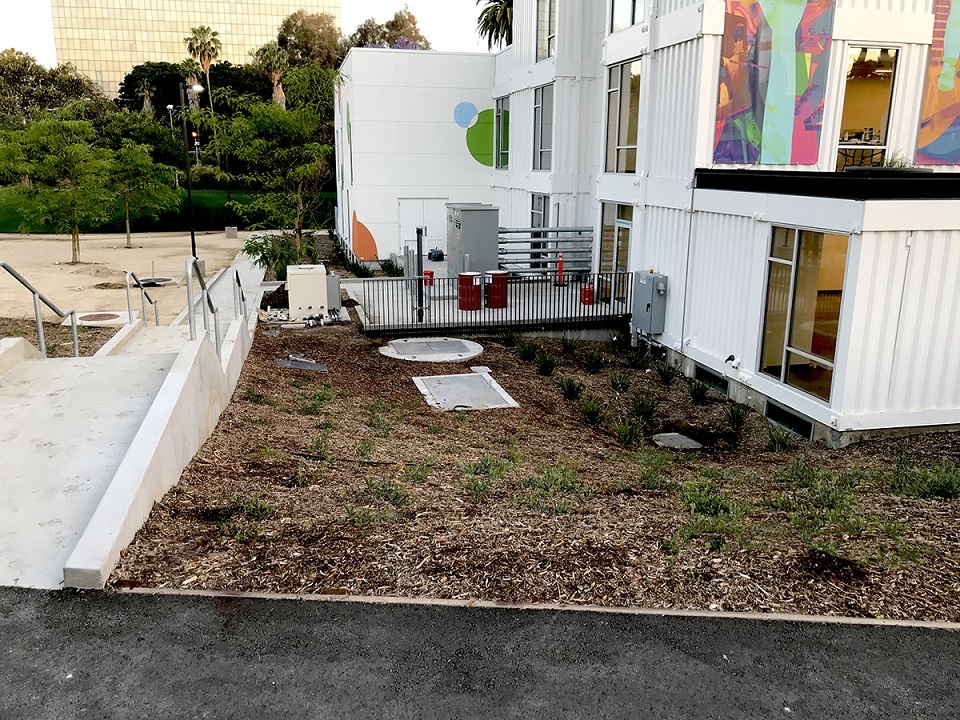 Control Panel and Shelter
