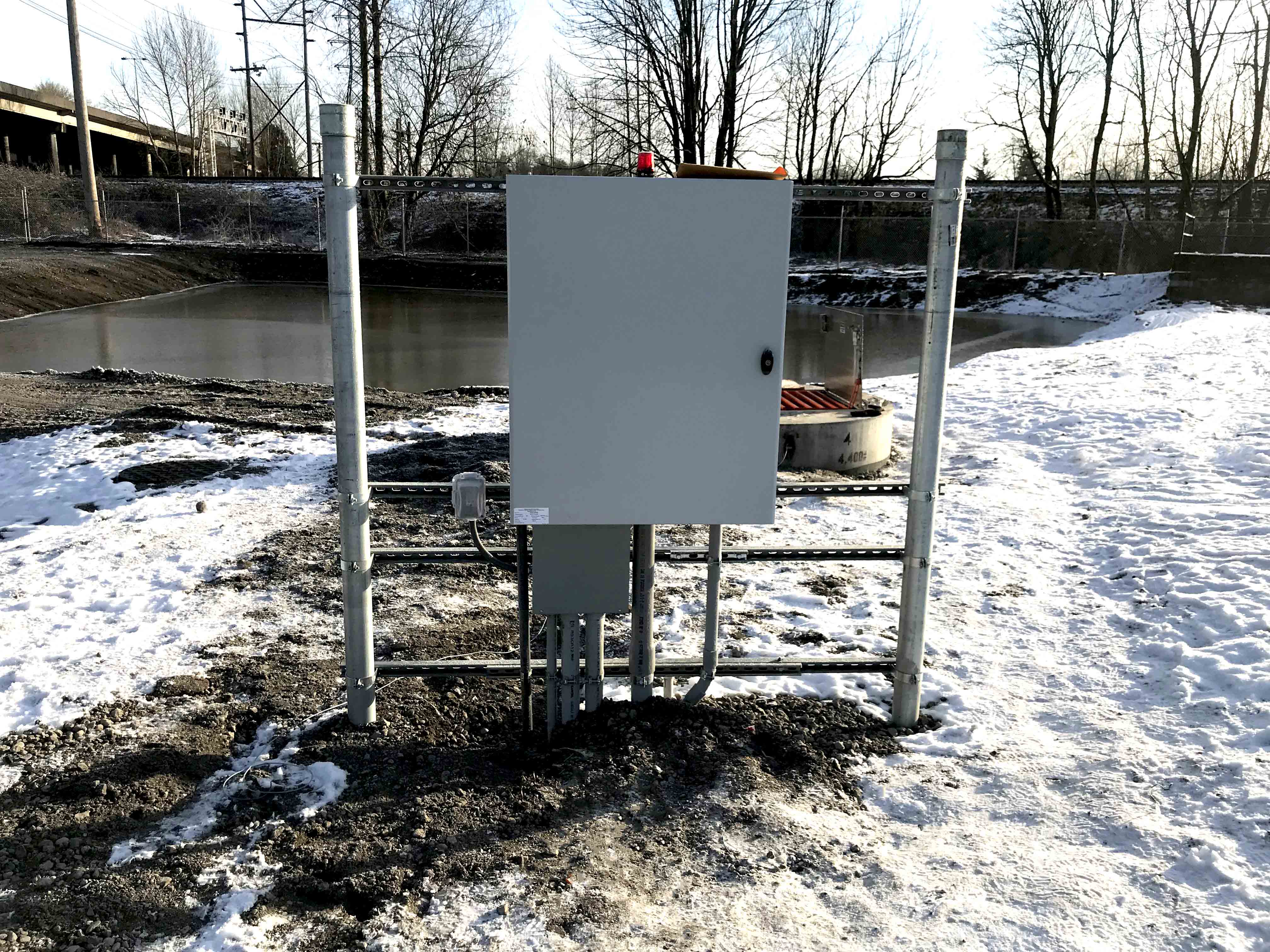 Control Panel and Shelter