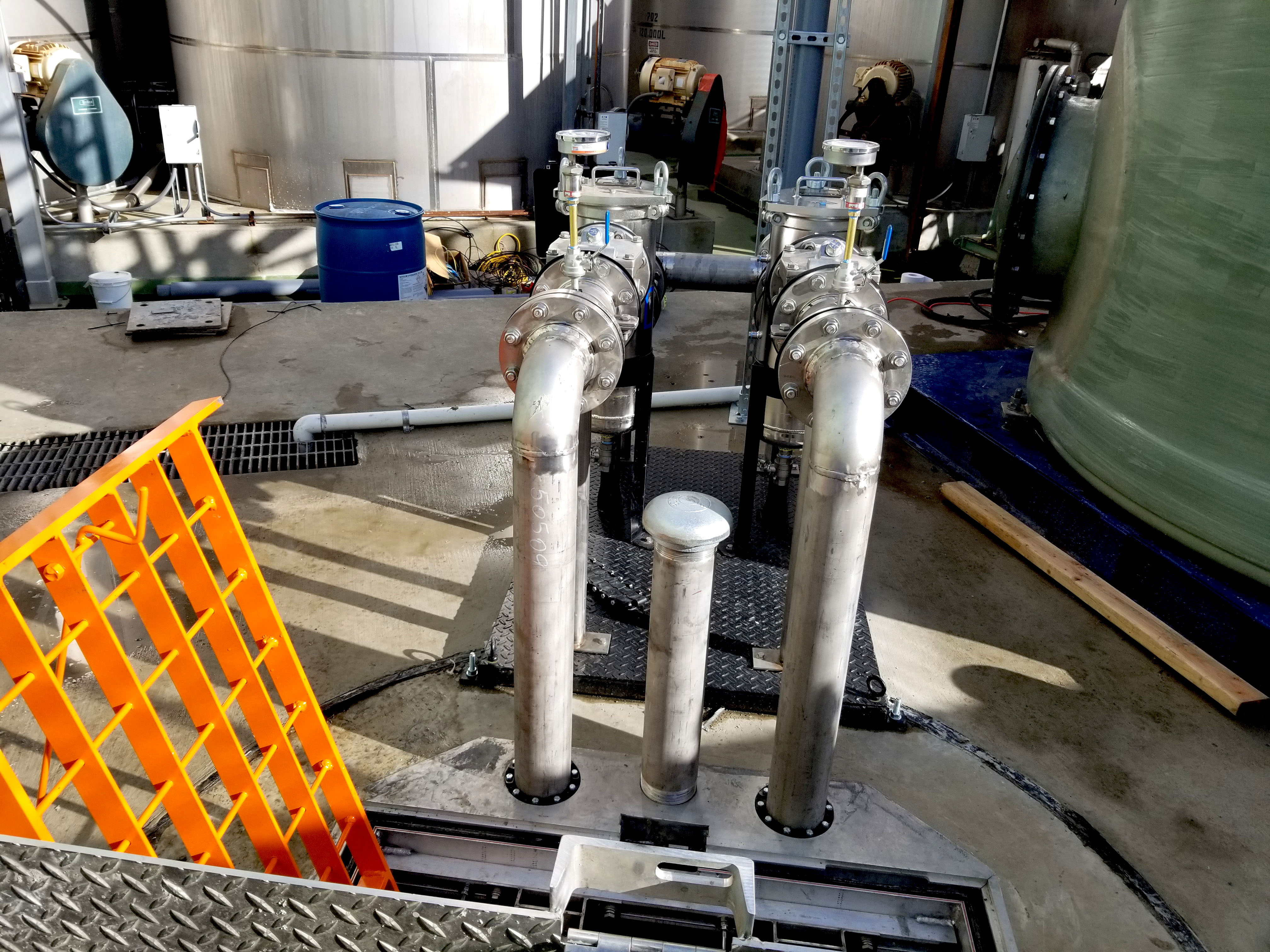 Control Panel and Shelter