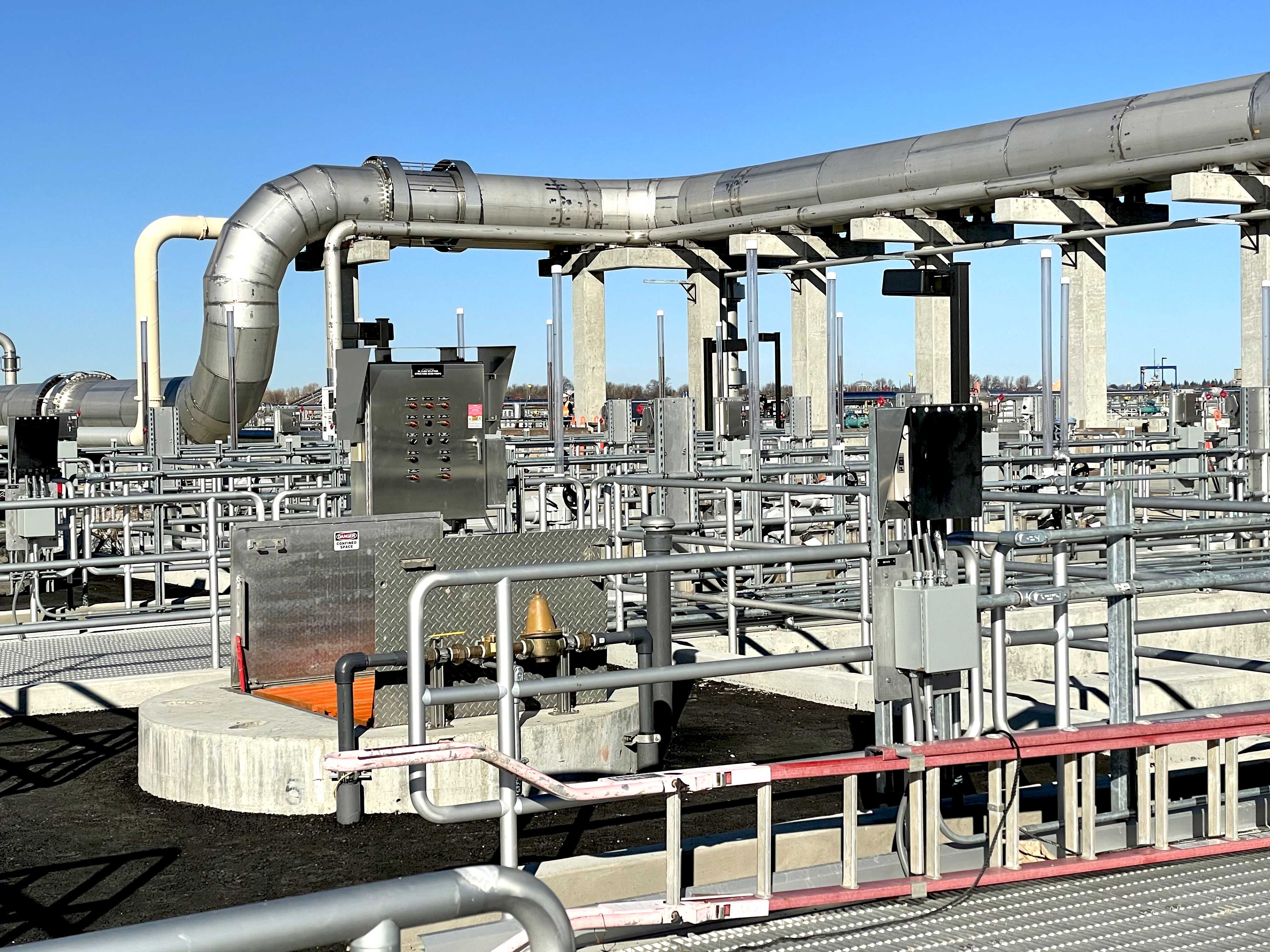 Control Panel and Shelter