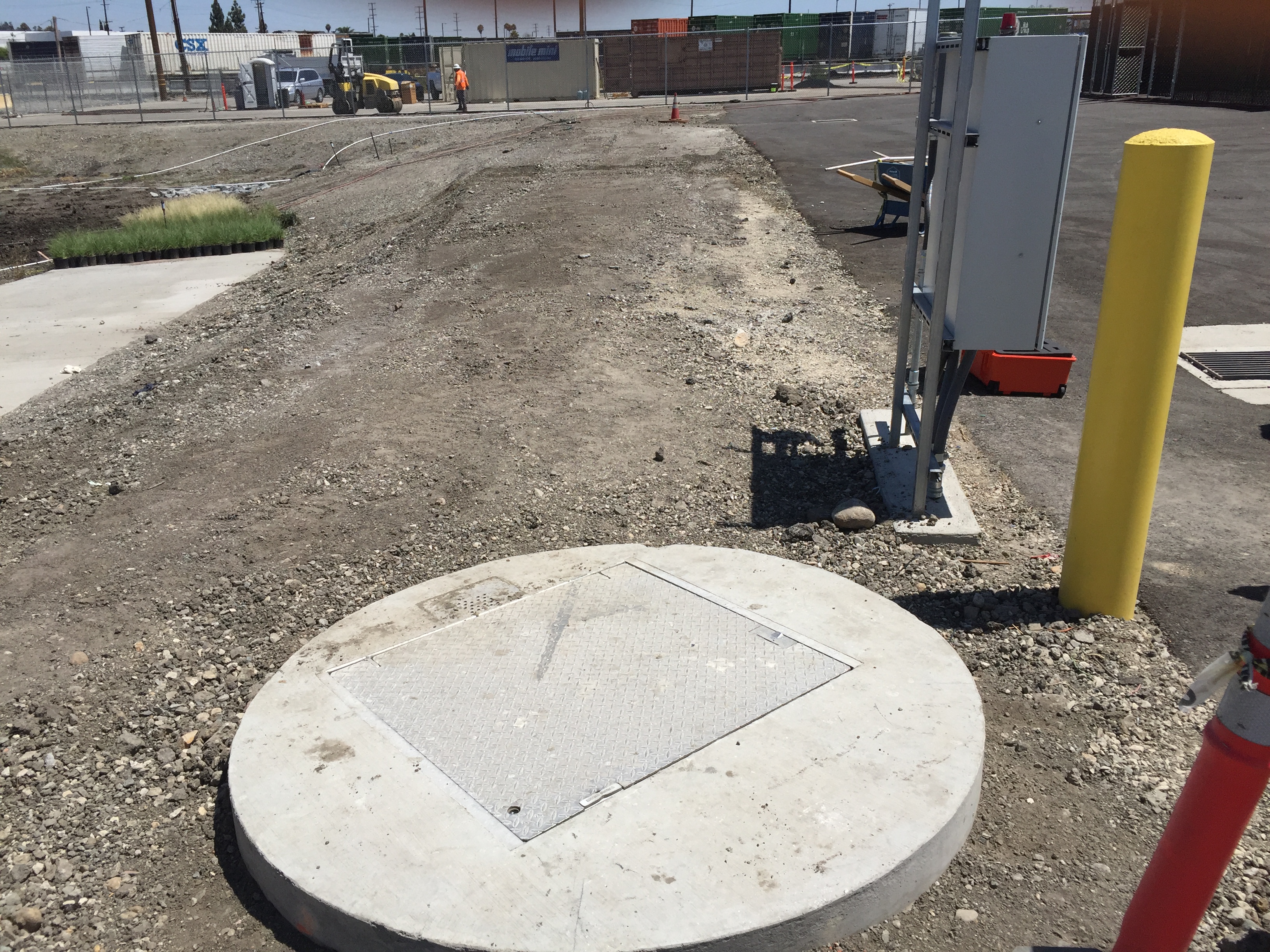 Control Panel and Shelter