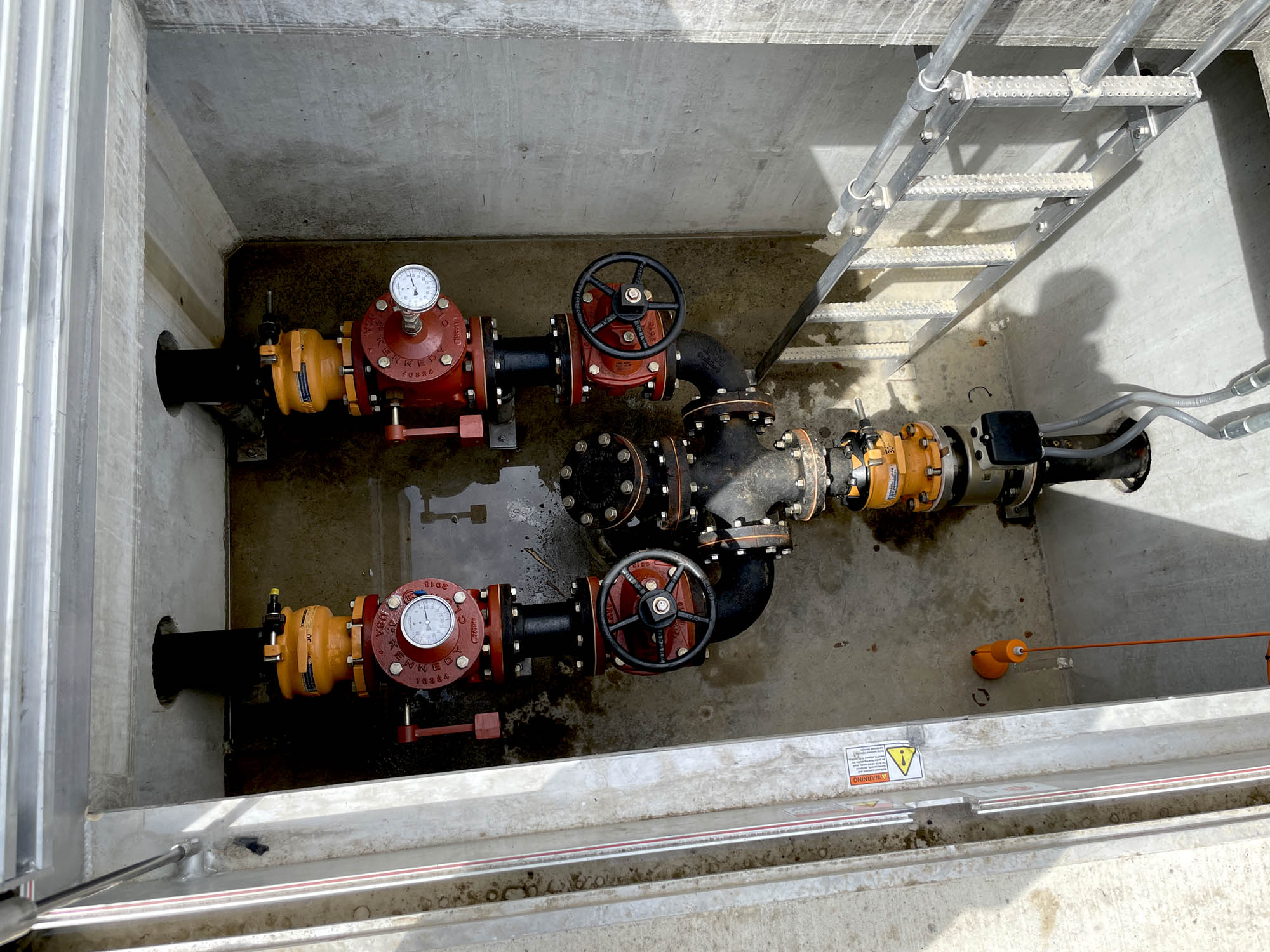 Control Panel and Shelter