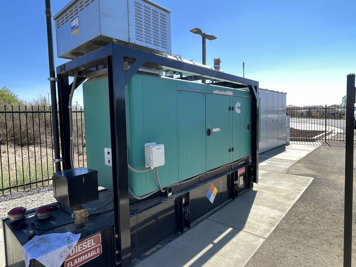 Control Panel and Shelter