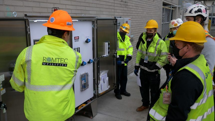 Romtec Expert Startup Technicians Assist in the Startup on Site