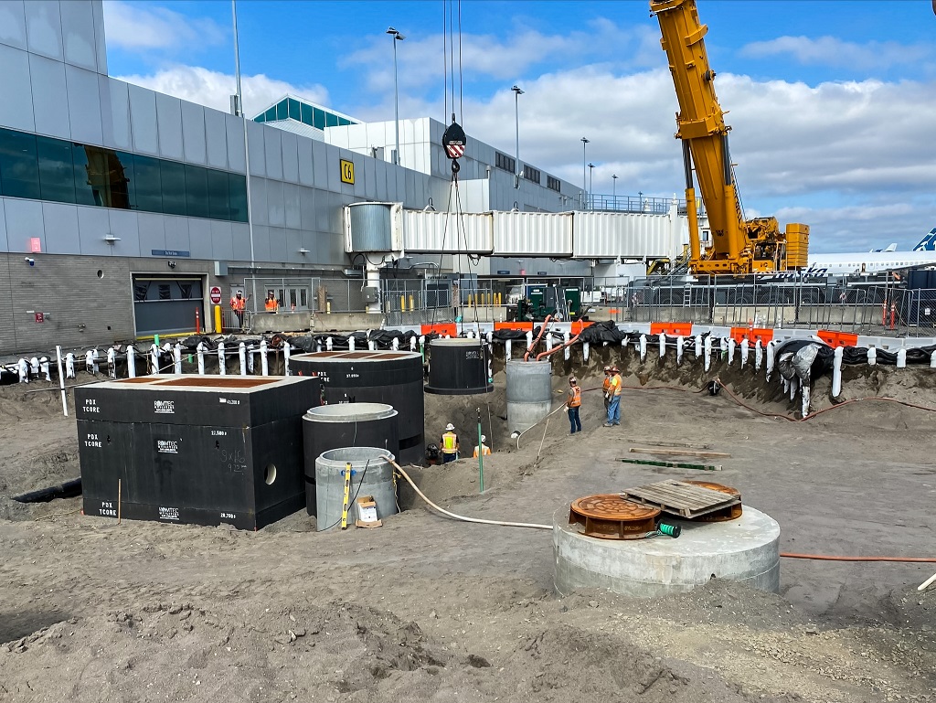 PDX-TCORE-2 Wet Well with Grinder and Valve Vault