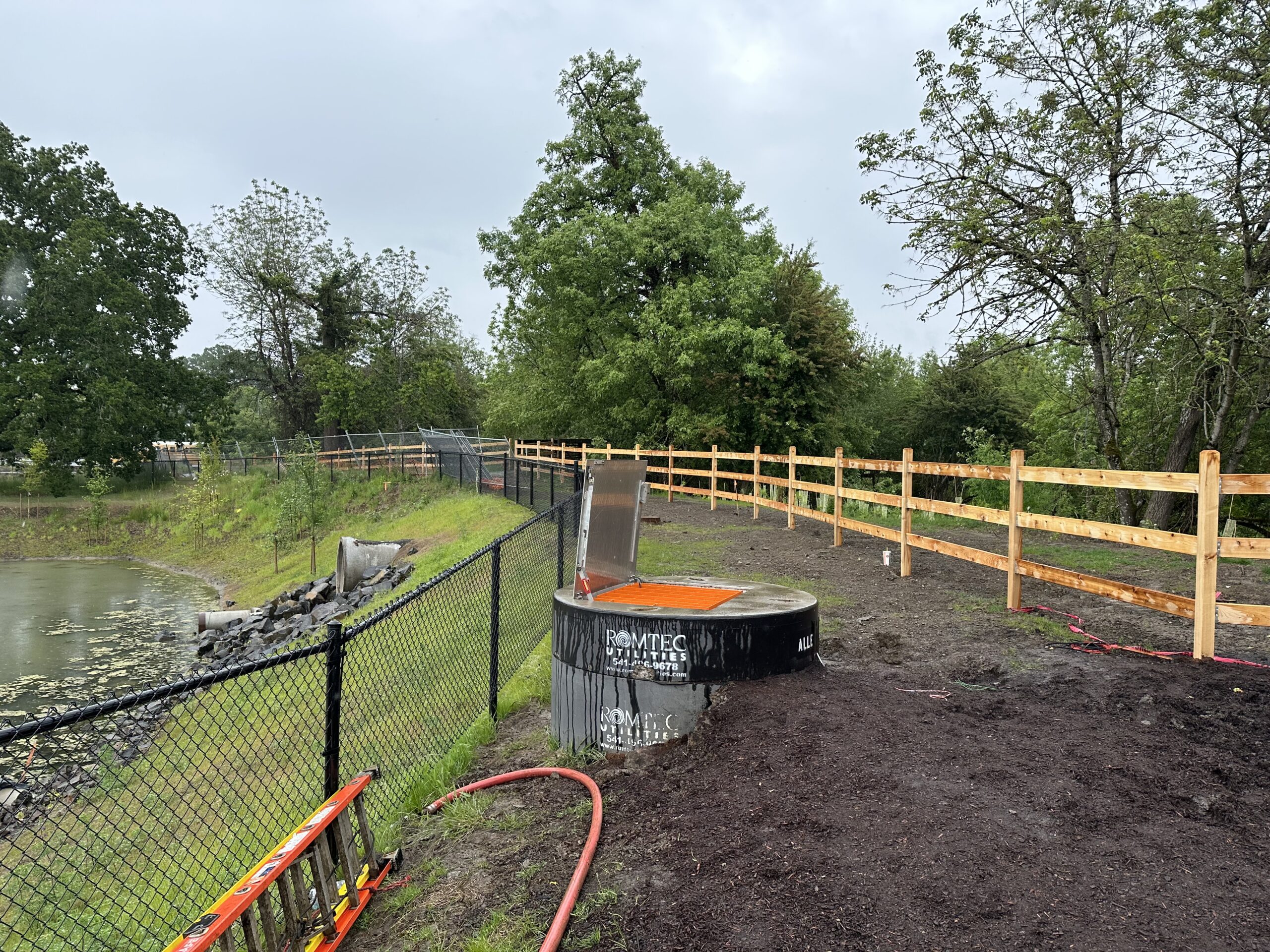 Commercial Development Stormwater Pump Station in Beaverton