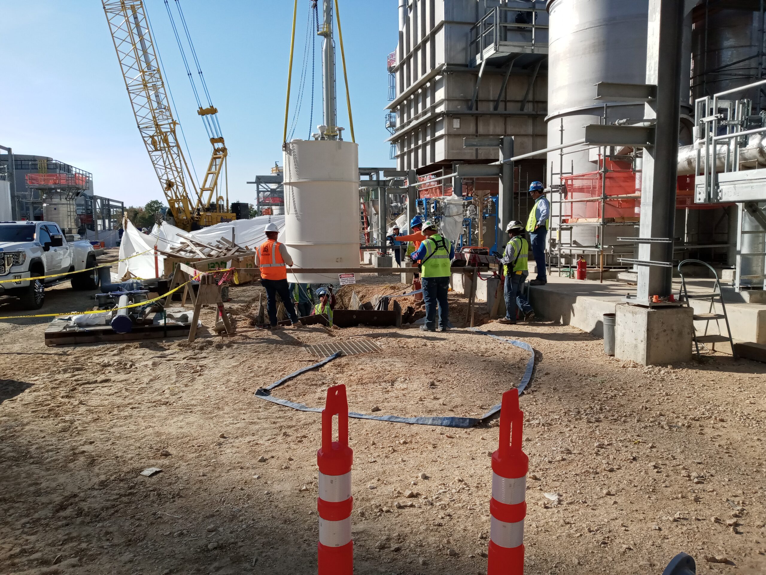 Industrial wastewater pump station