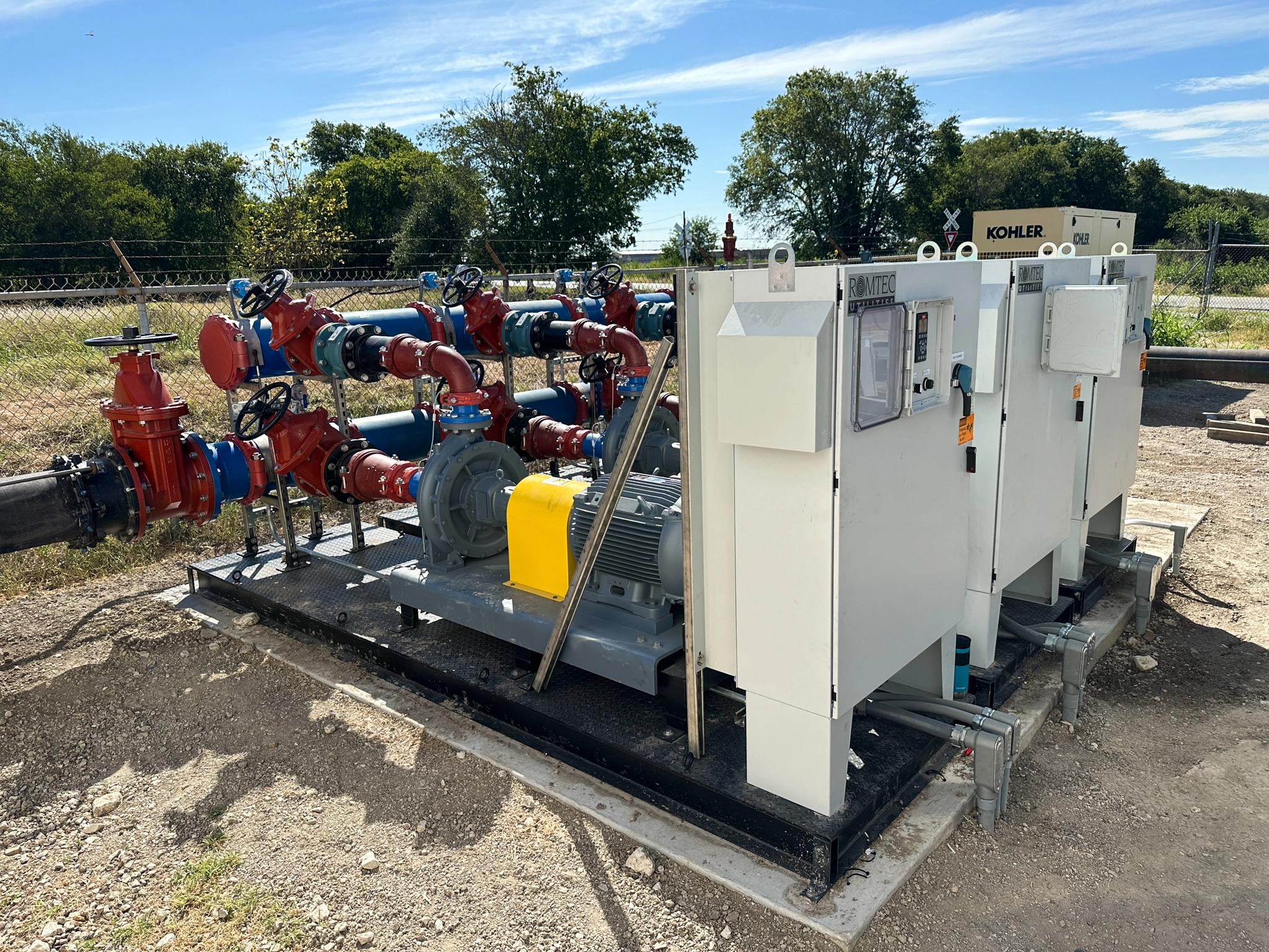 Clean Water Booster Skid