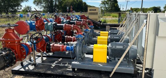 Well 6 BPS-6 Clean Water Booster Skid