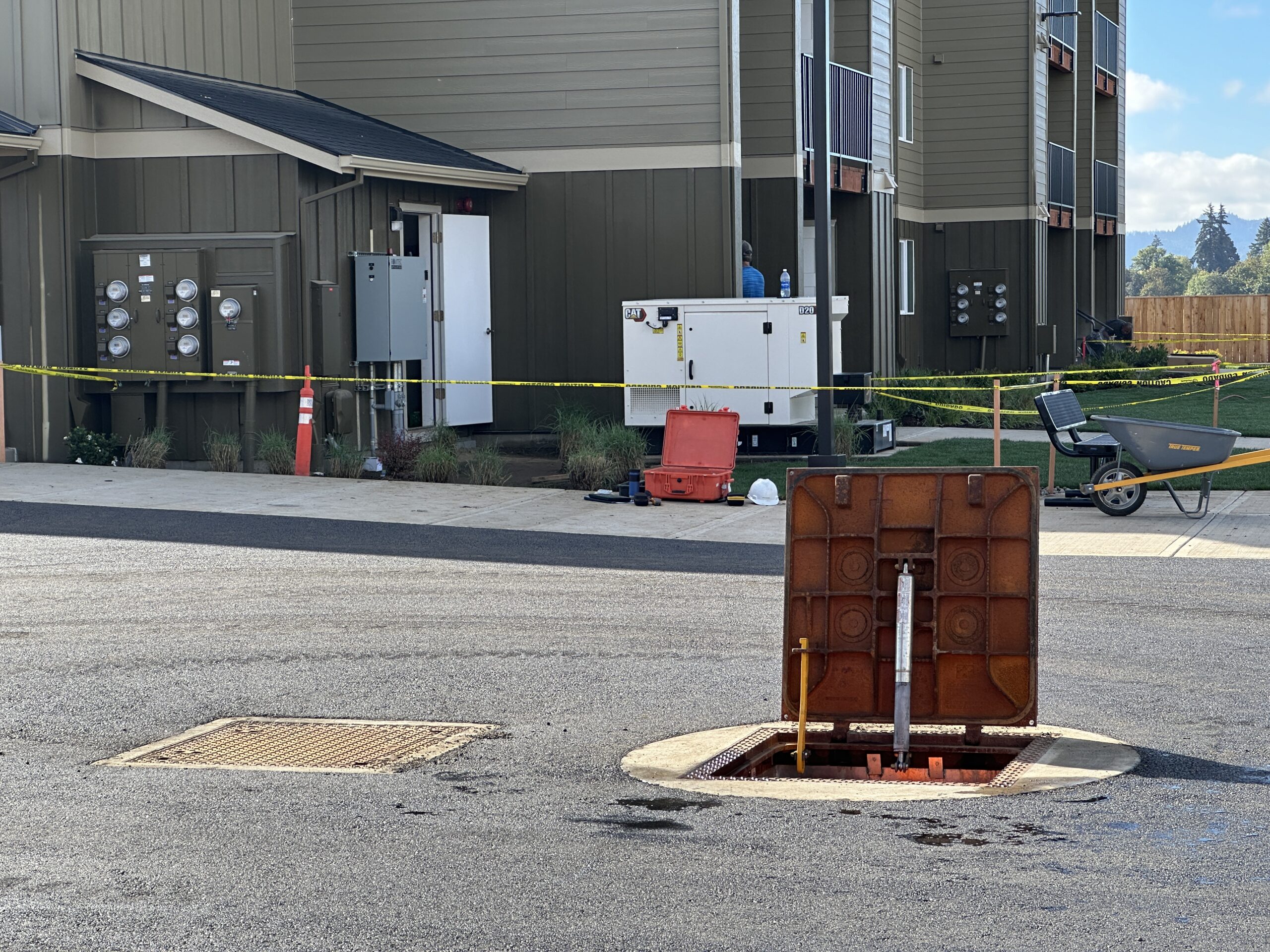 Apartment Complex Wastewater Lift Station in McMinnville, Oregon