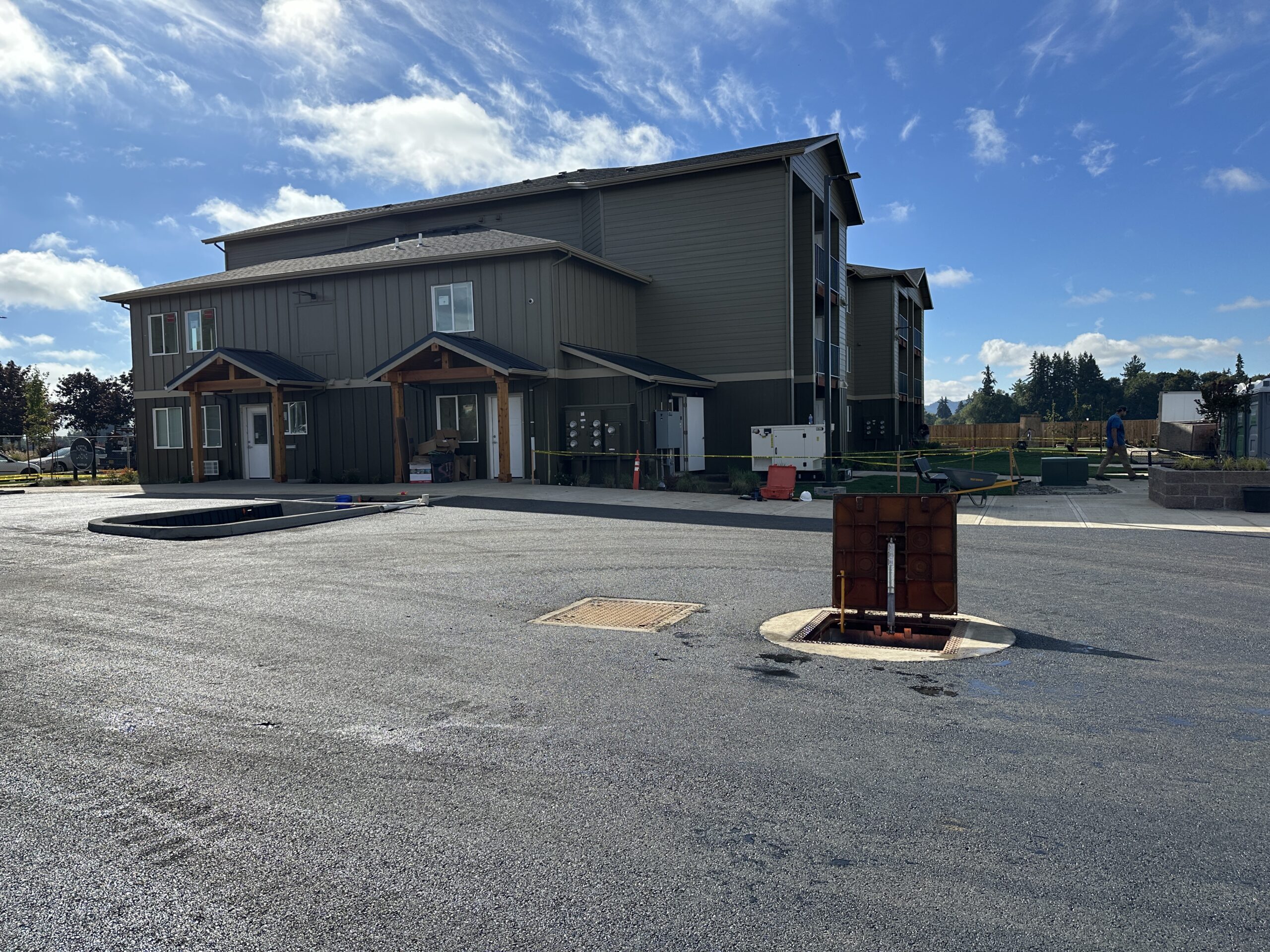 Apartment Complex Wastewater Lift Station in McMinnville, Oregon