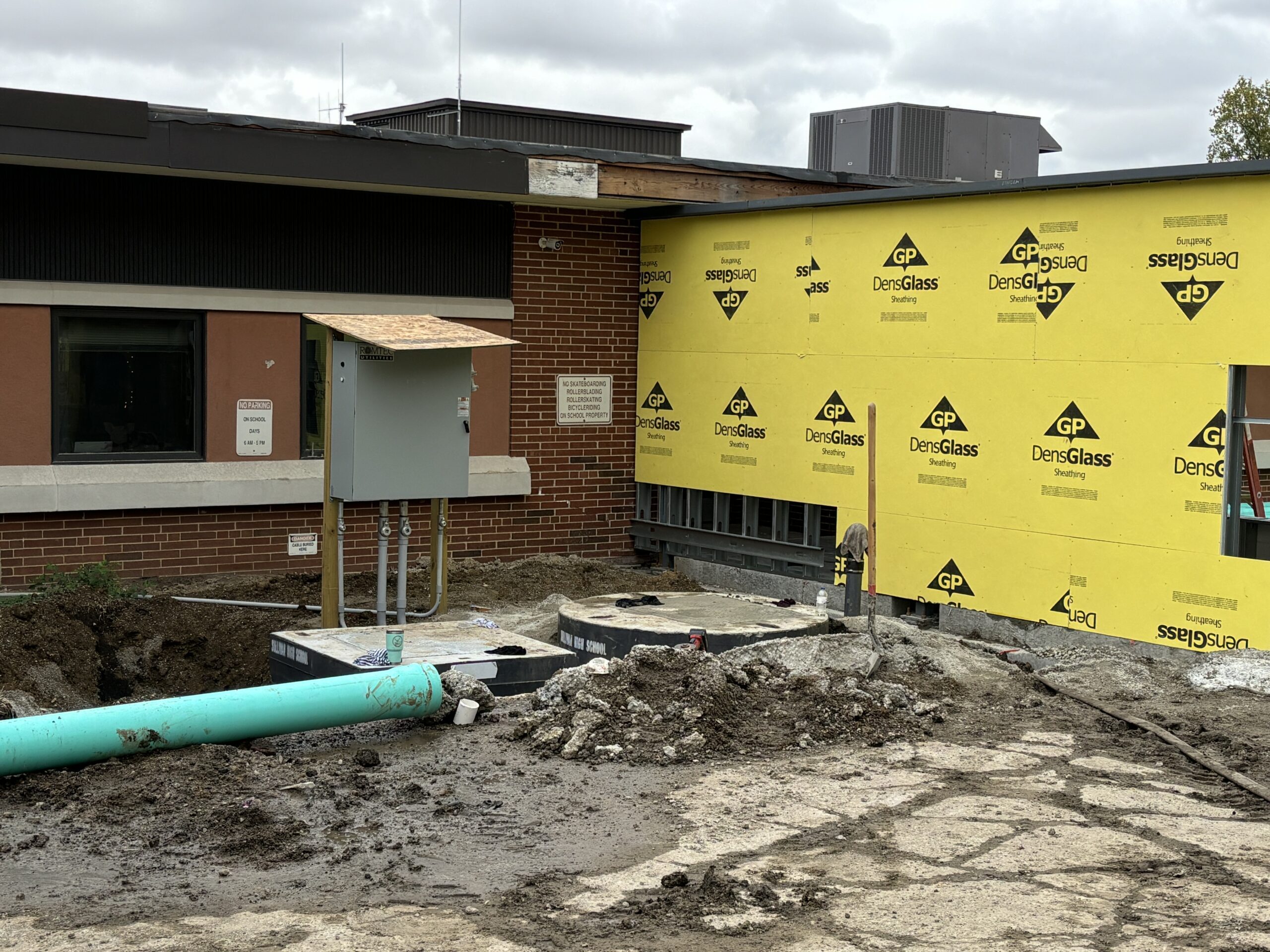 School Expansion Wastewater Lift Station in Sullivan, Illinois