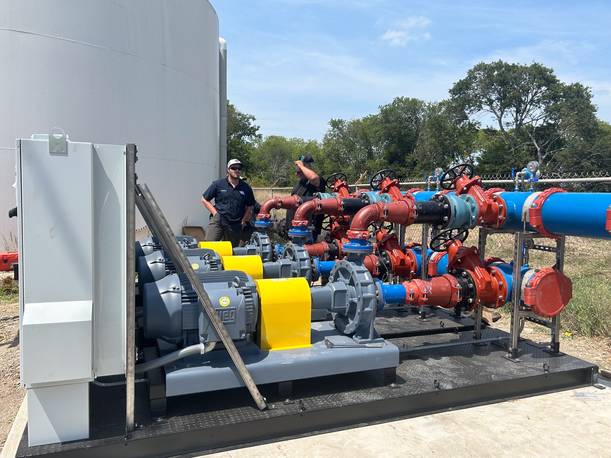 Booster Station for the City of Van Alstyne, Texas