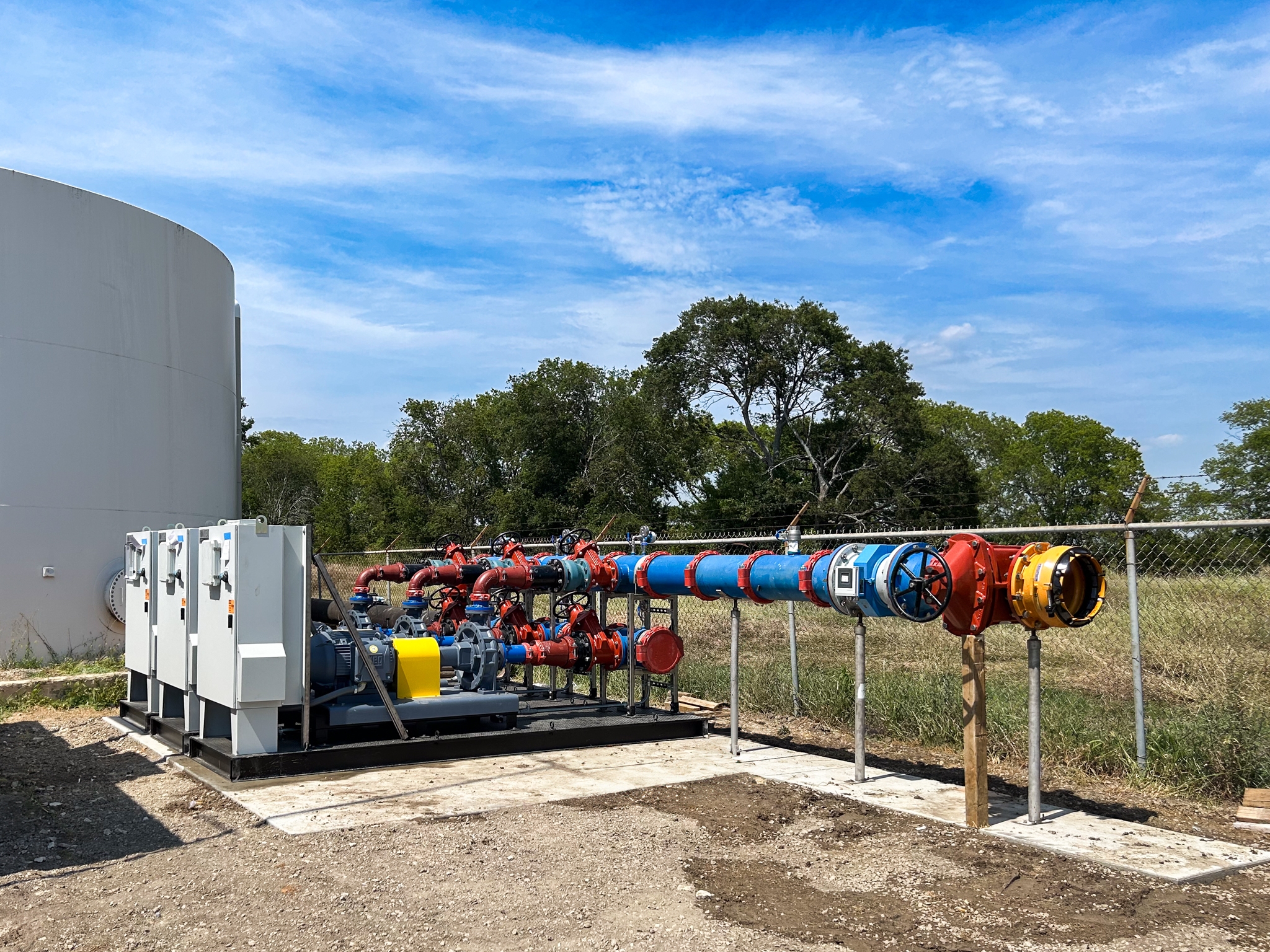 Booster Station for the City of Van Alstyne, Texas