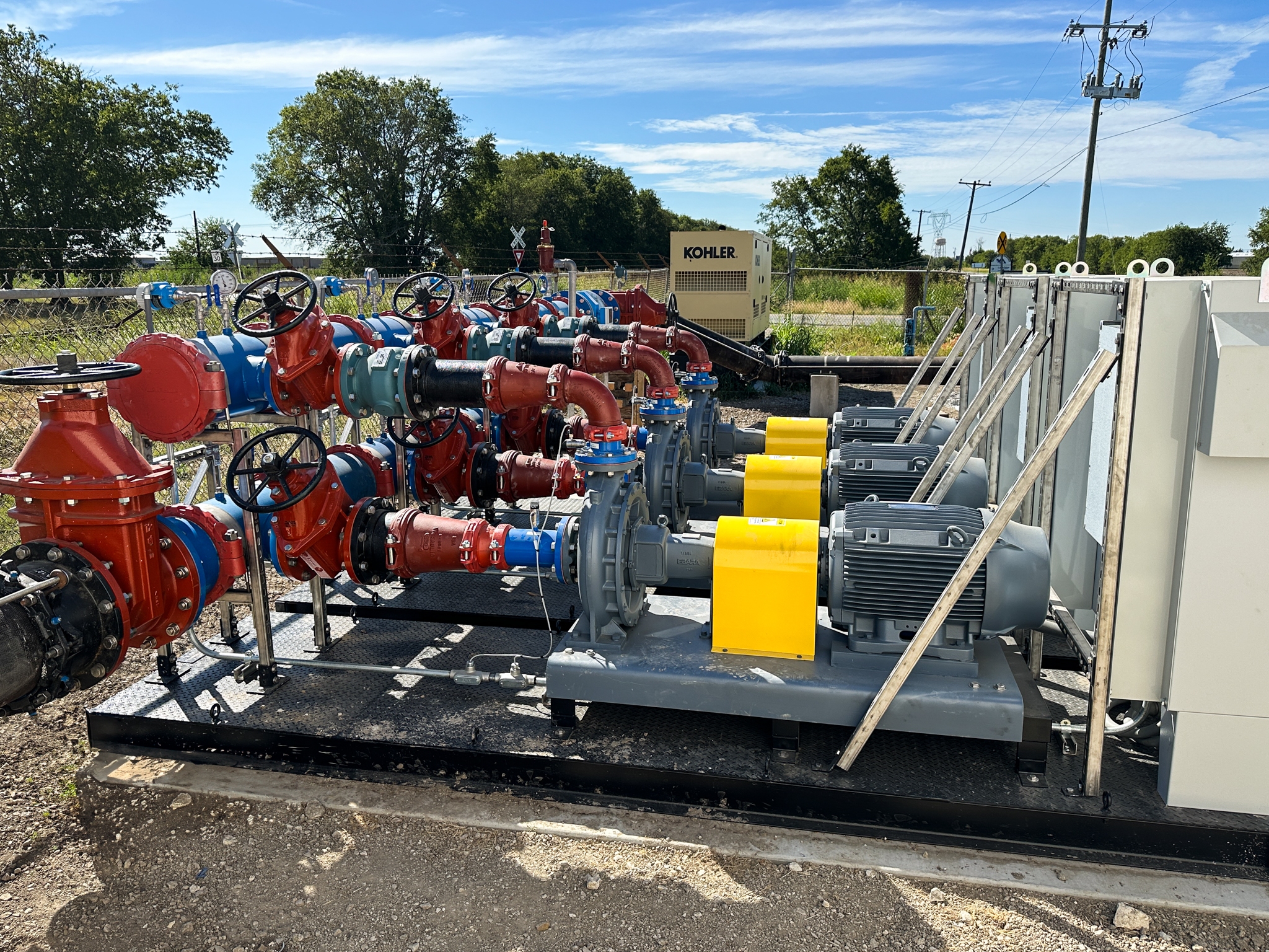Booster Station for the City of Van Alstyne, Texas