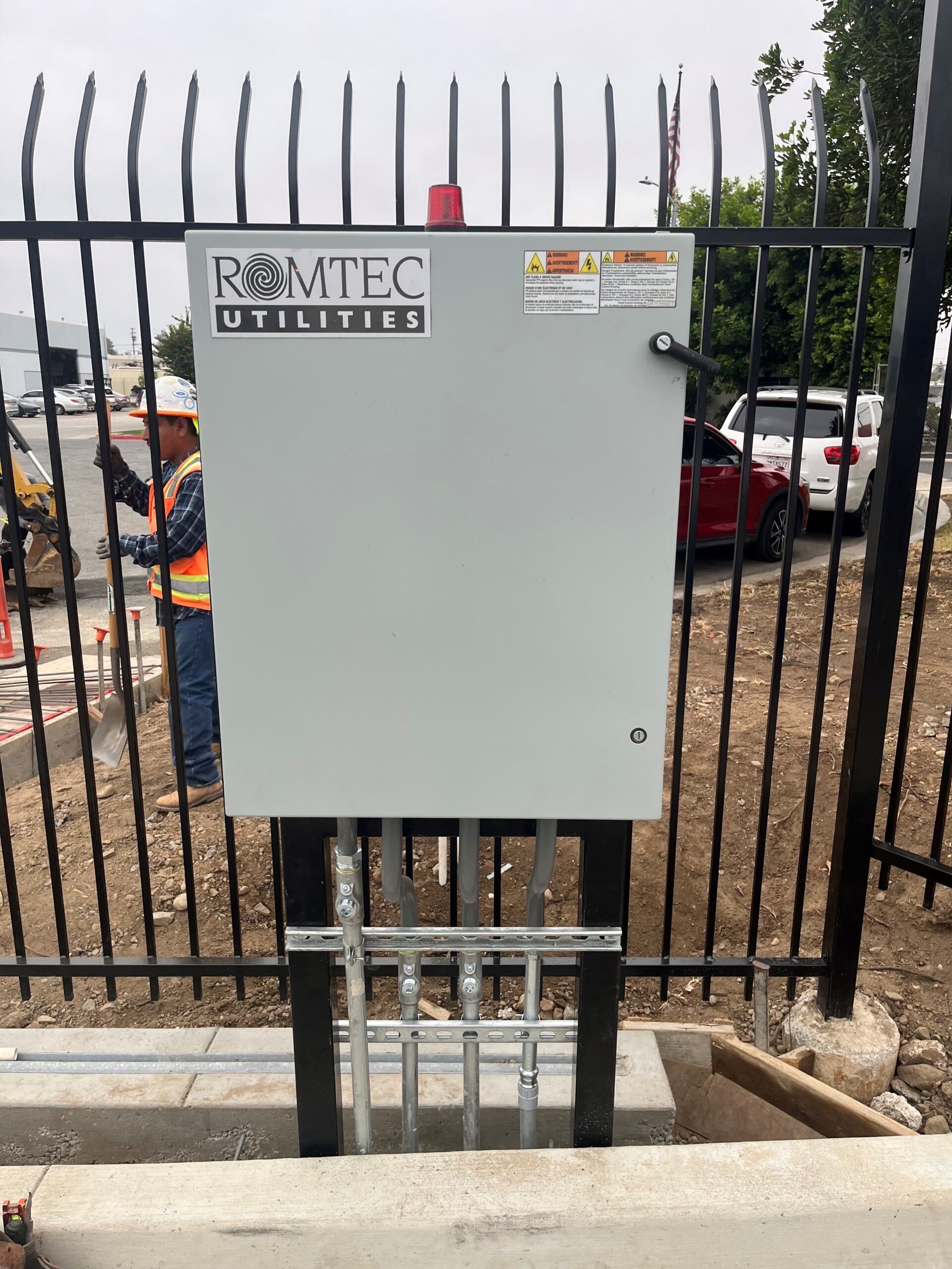 Industrial Building Stormwater Lift Station in Orange, California
