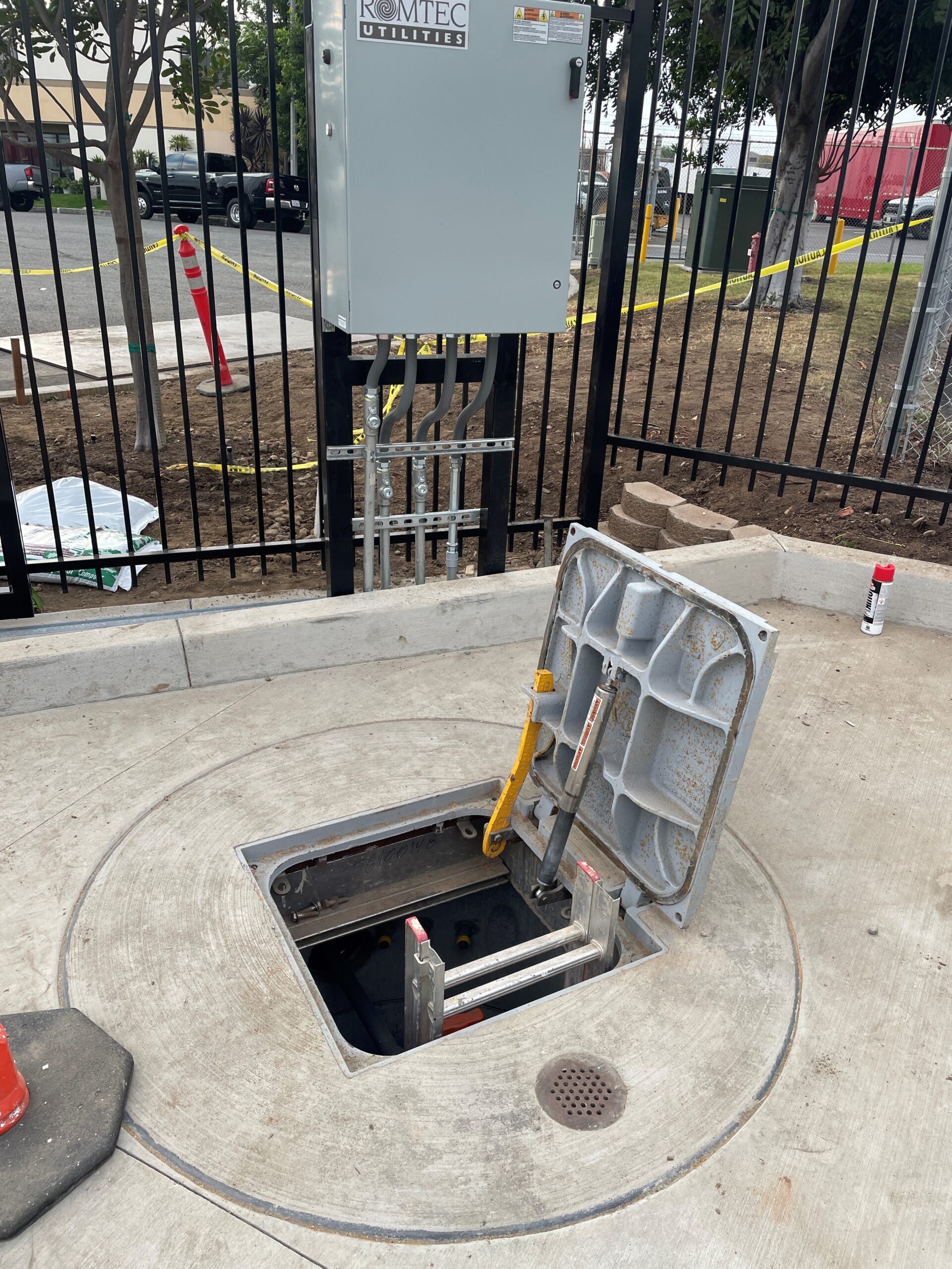 Industrial Building Stormwater Lift Station in Orange, California
