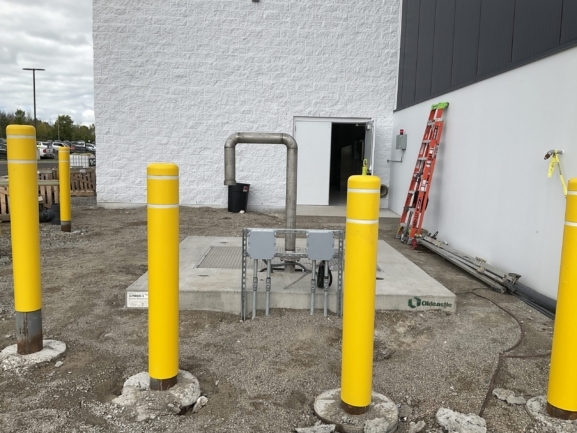 Wastewater Lift Station Ready for Romtec Utilities Start-Up Services
