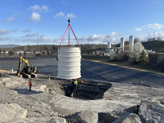 Wastewater Lift Station Ready for Romtec Utilities Start-Up Services