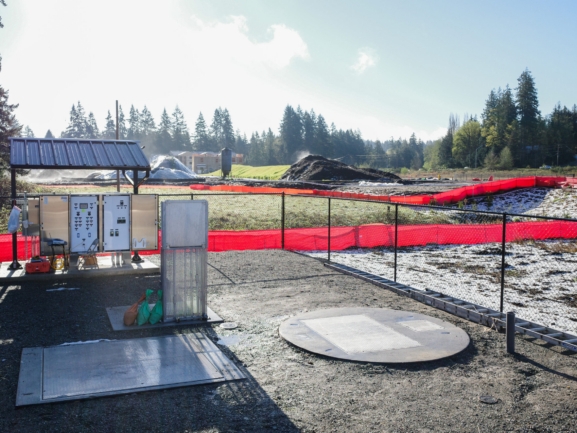Wastewater Pumping Station in Kitsap County, Washington
