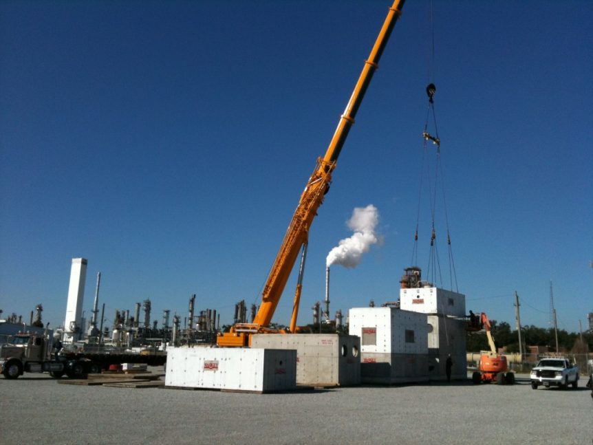 Installation of an Industrial, Stormwater System