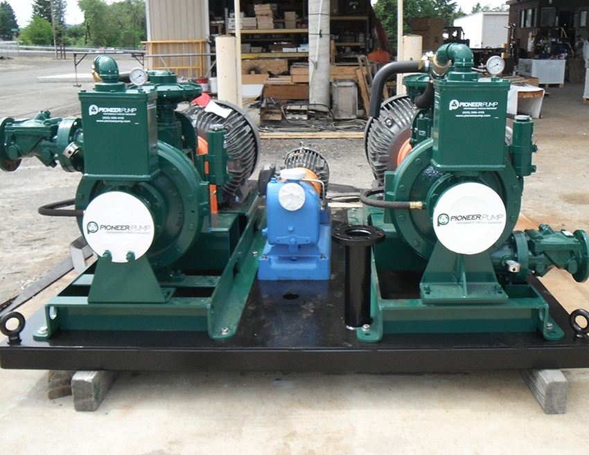 Duplex Pump Configuration with a Jockey Pump