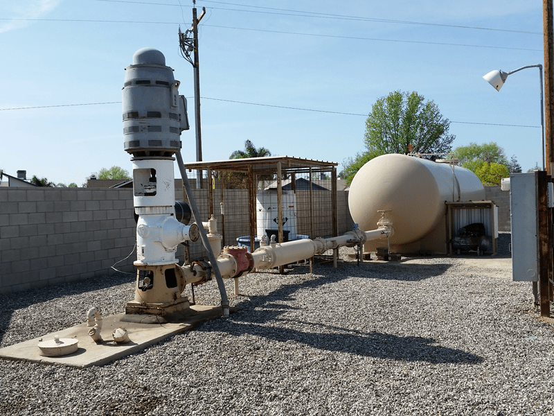 Water Pressure Boosting System in Urban Neighborhood