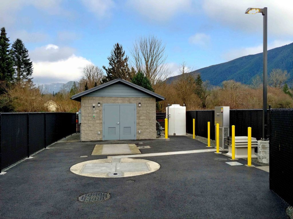 Utility Building for Water Pump Station