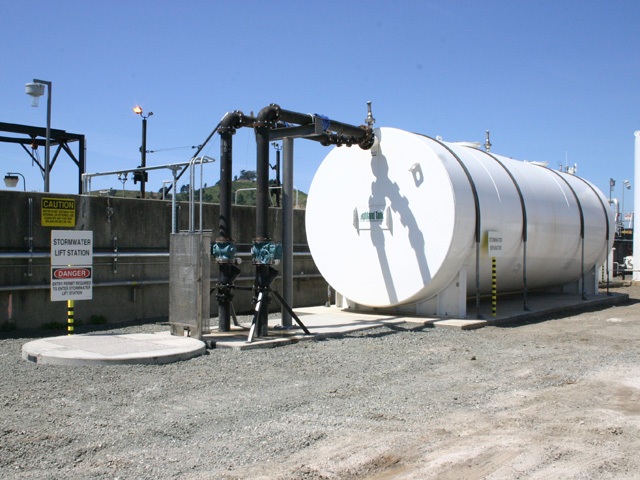 Stormwater Pump Station by Romtec Utilities