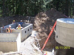 Pump station installation