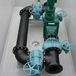 Inline Sewage Macerator Valve Vault