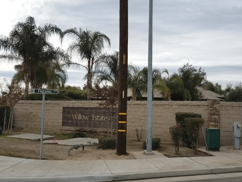 Roadside Lift Station Outside of Residential Neighborhood