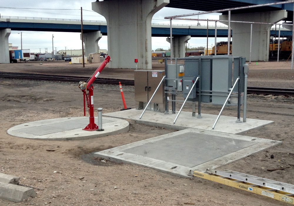 Train Yard Stormwater Run Off System