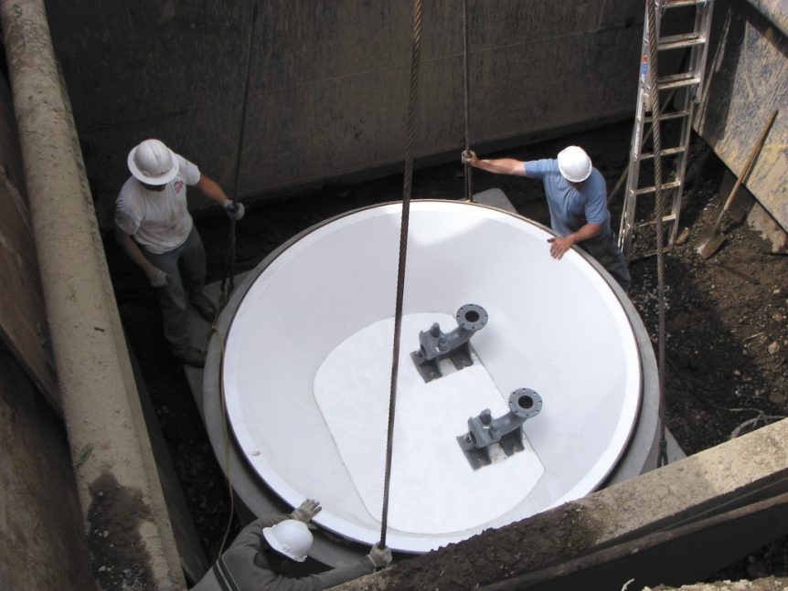 Industrial Stormwater Project Install