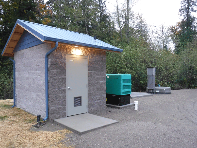 Attractive Control Building Protecting Equipment