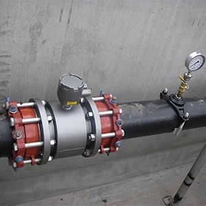 Flow Meter in a Romtec Utilities System