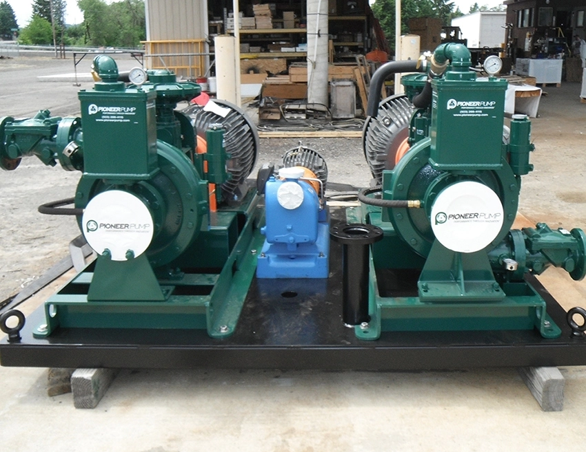 Self Priming Jockey Pump Skid