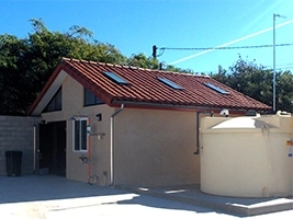 Integrated Control Building with Spanish Tile