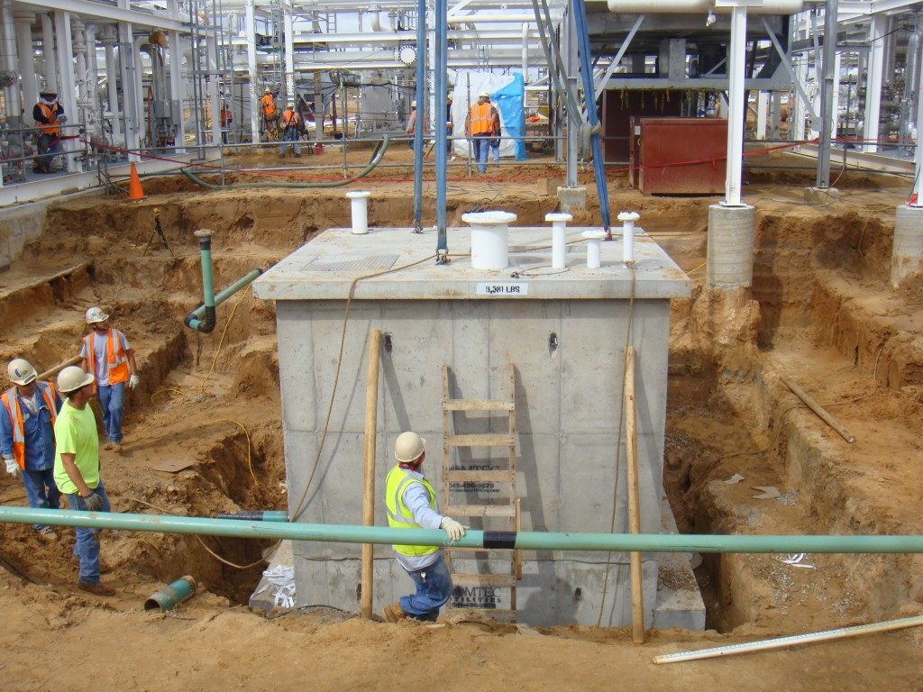 Industrial, Stormwater Pump station at the Ajax Gas Plant