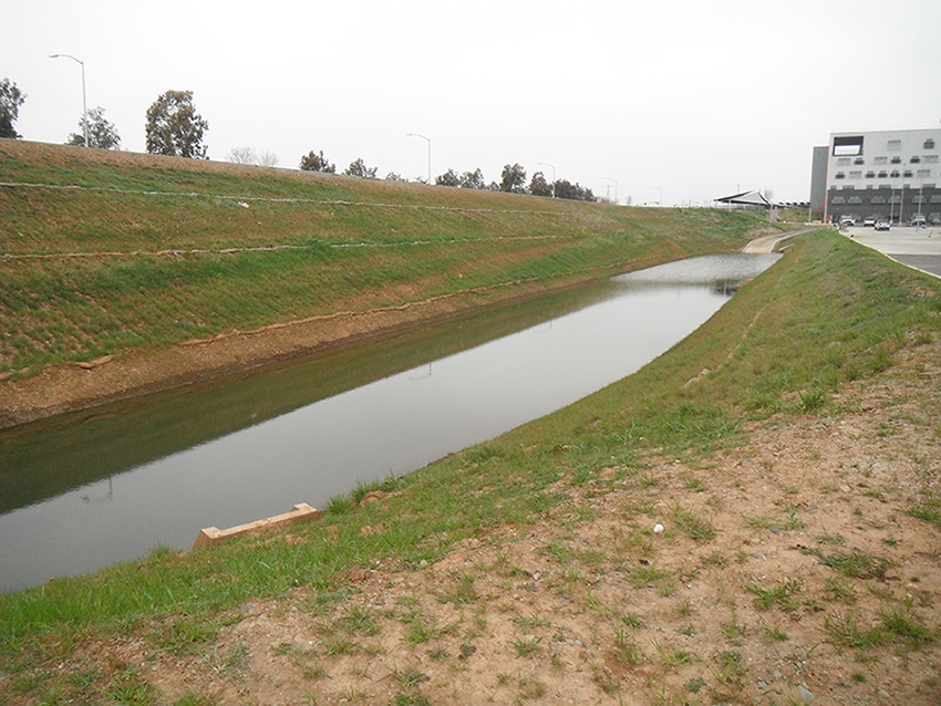 Municipal Stormwater Detention Pond