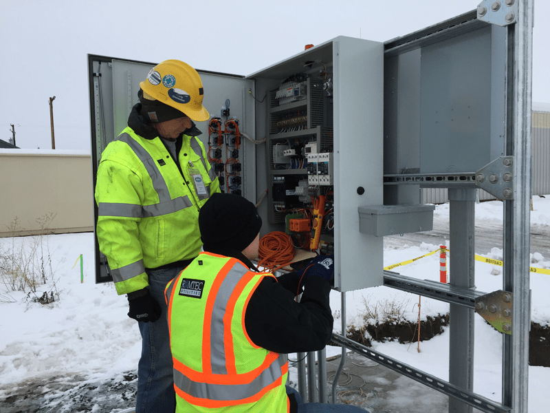 Romtec Utilties Personnel Configuring Control Panel