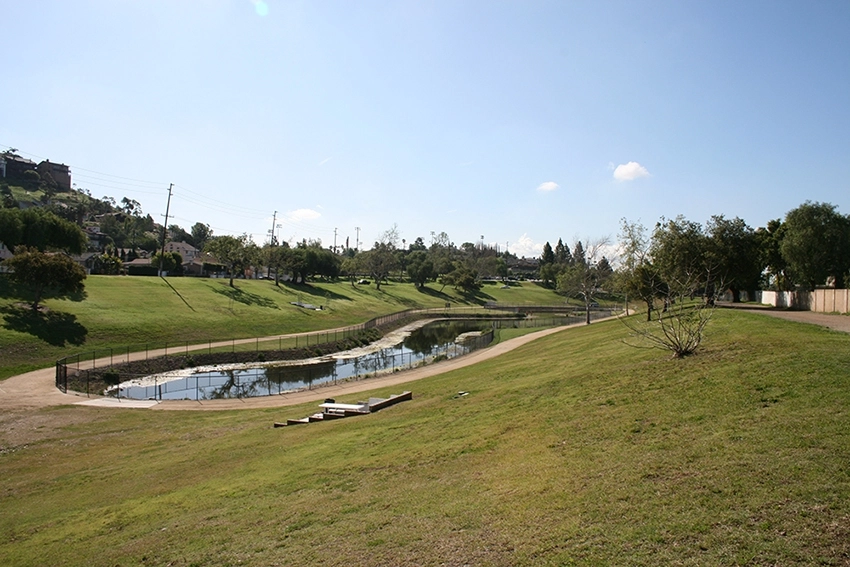 Stormwater Wetland with a Pump Station